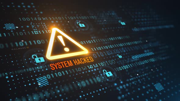 System Hacked Malware Cyber Security
