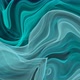New Cyan Color Ink Smoke Wave Motion Animated Background - VideoHive Item for Sale