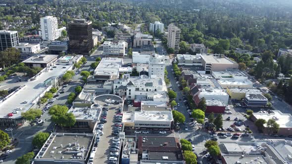 Aerial View in San Mateo California