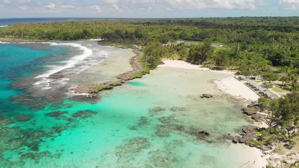 Eton Beach, Efate Island, Vanuatu, near Port Vila - famous beach, the east coast