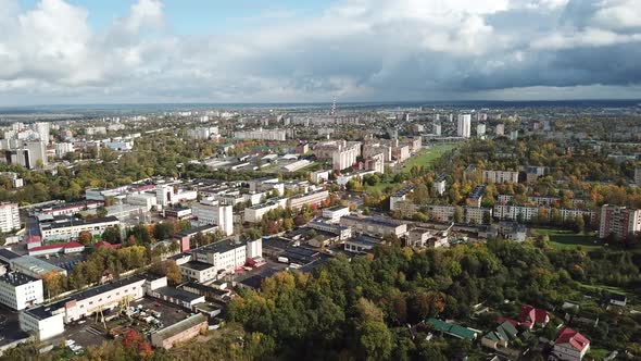 Autumn Landscape In The City Of Vitebsk 