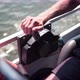 Man Adjusting Power Controls On Powerful Boat - VideoHive Item for Sale