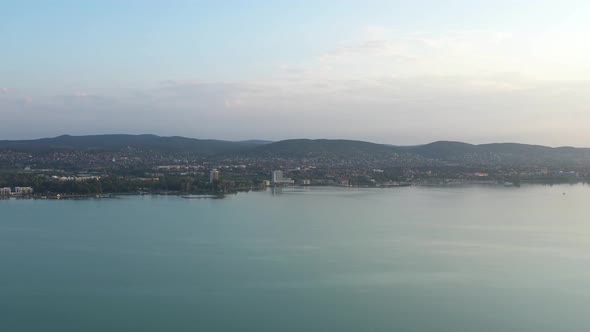 Empty Lake in the Morning