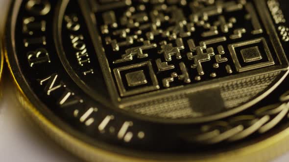 Rotating shot of Titan Bitcoins 