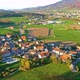 Beautiful landscape with traditional houses in Switzerland - VideoHive Item for Sale