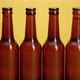 Movement of many cold beer bottles with drops - VideoHive Item for Sale