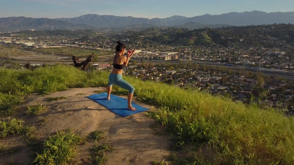 Yoga Workout Aerial