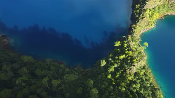 Lagunas Montebello in Chiapas Mexico