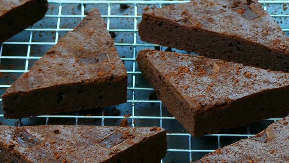 Sweet dessert chocolate brownie cake