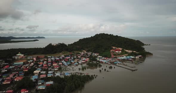 The Beaches at the most southern part of Borneo Island