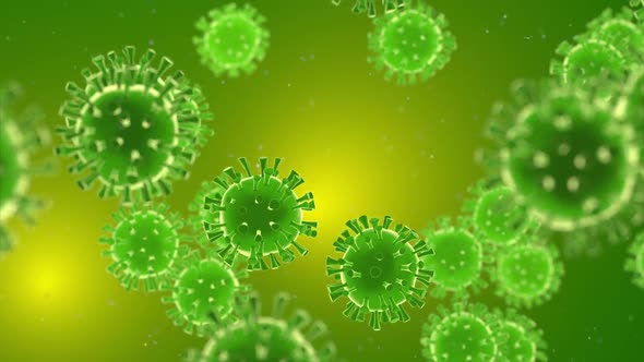 Virus In A Cellular Environment