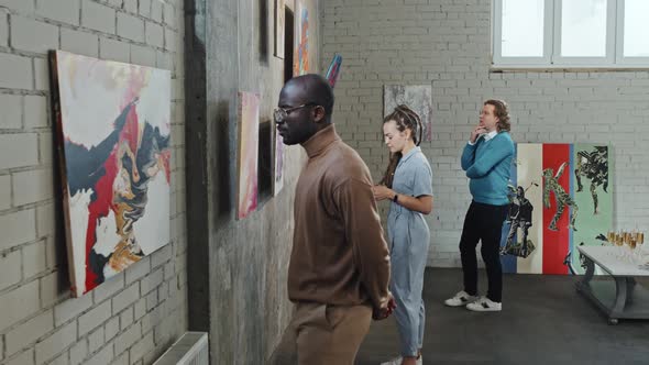 People on Art Exhibition