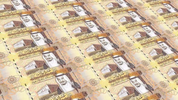 Saudi Arabia  Money / 10  Saudi Riyal 4K