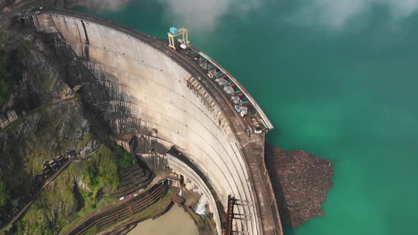 Enguri Dam Fly Over