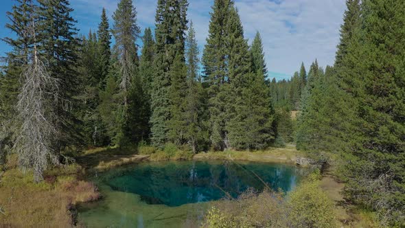 Little Crater Lake in Oregon.