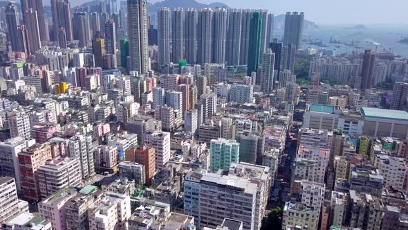 Compact city of Hong Kong