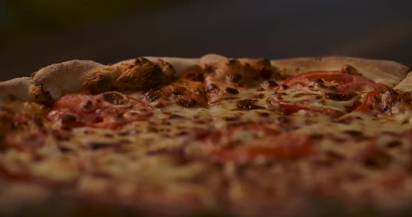 Pizza with Tomato Slices