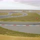 AERIAL VIEW. Karting Racing On Serpentine Track During Russian Championship - VideoHive Item for Sale