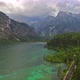 Panorama of the Almsee, an Alpine Lake in Salzkammergut, Austria - VideoHive Item for Sale