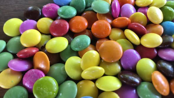 Colorful Chocolate Candies