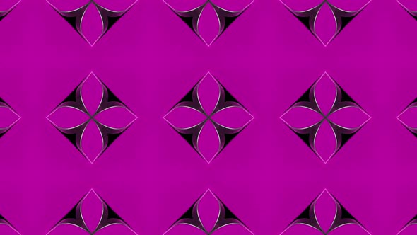 Abstract geometric kaleidoscope