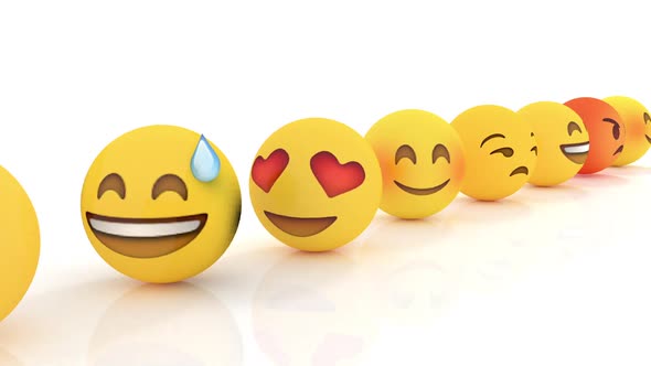 Emoji Background 3d