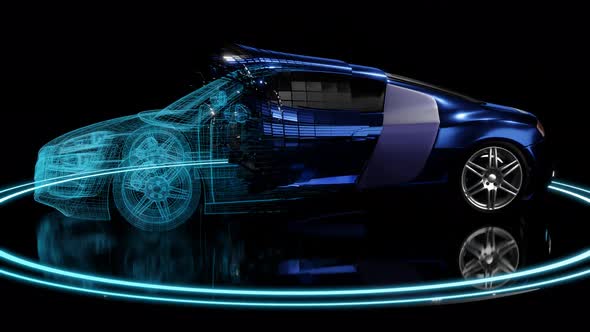Sportscar production. Modern car intro. alt