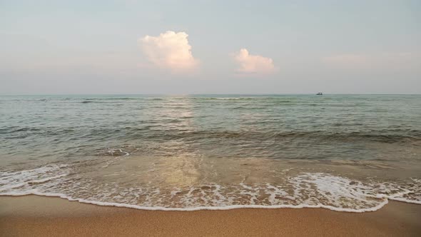 Lamai Beach on Koh Samui Island, a Tropical Sandy Beach on a Thai Island in South Thailand, Southeas