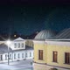 Night Stars Timelapse Milky Way Old European Center of City - VideoHive Item for Sale