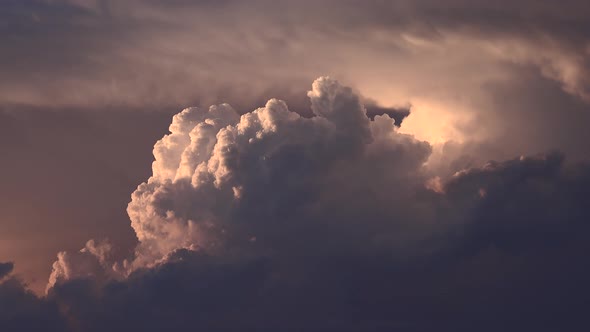 Clouds Exploding in Early Morning