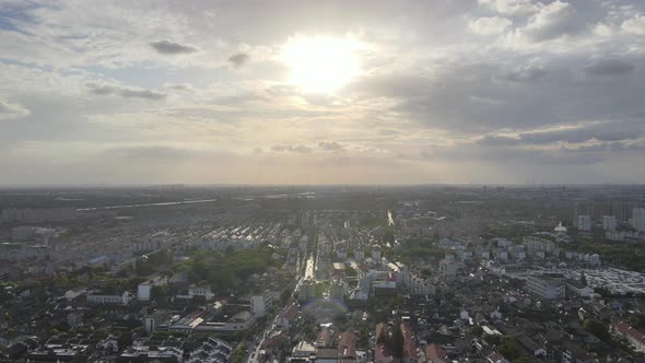 Chinese Suburban Scenery