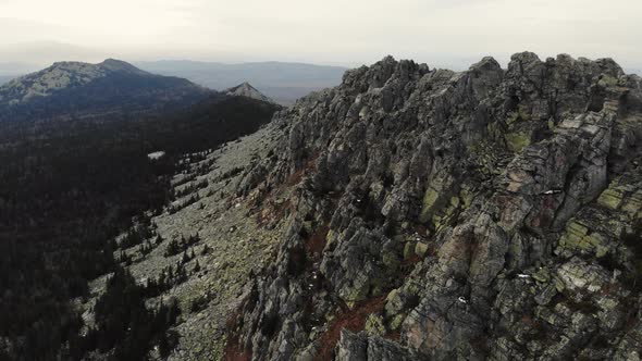 Aerial View of Taganay National Park