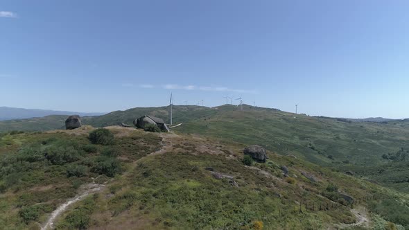 Aerial View of Country Side