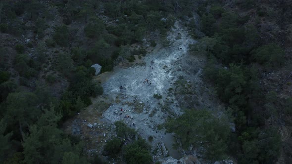 Flames of Chimera Aerial View