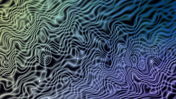 Abstract line waves glow background