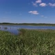 Drone Shot of Big Lake in Summer - VideoHive Item for Sale