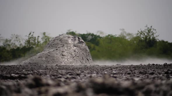 Mud Volcano Bledug Kuwu, Indonesia