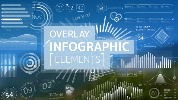 Overlay Infographic Elements Pack