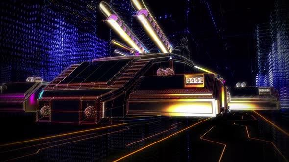 Future Innovation Tank Transport Vehicle Patrolling Inside Software Coding alt