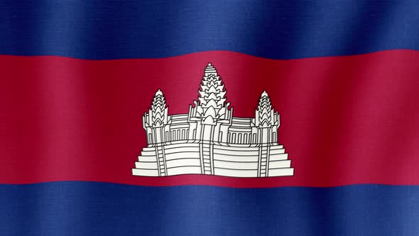 The National Flag of Cambodia alt