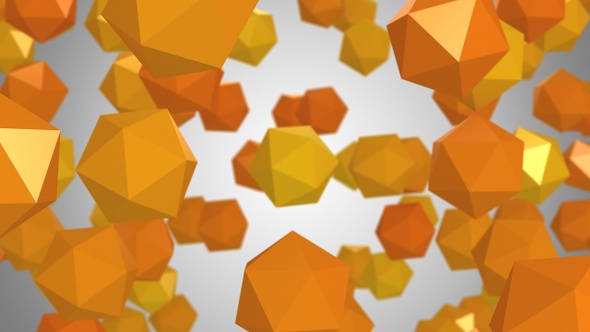 Background of Icosahedrons