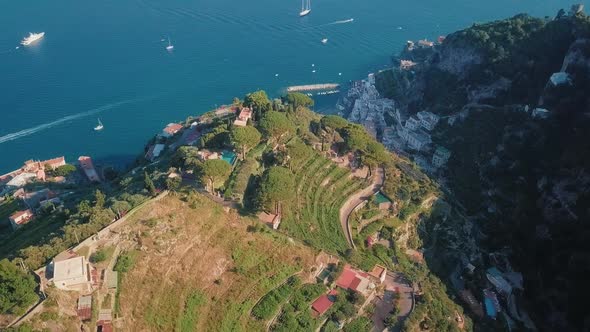 Ravello and Atrani Aerial