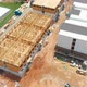 Aerial Of Apartment Construction Site - VideoHive Item for Sale