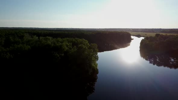 Aerial Video of the Lake