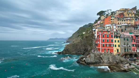 Riomaggiore Village, Cinque Terre, Liguria, Italy