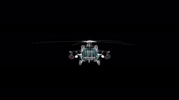 Helicopter Hologram