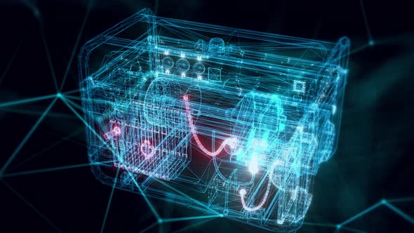 Lp Generator Hologram Close Up 4k alt