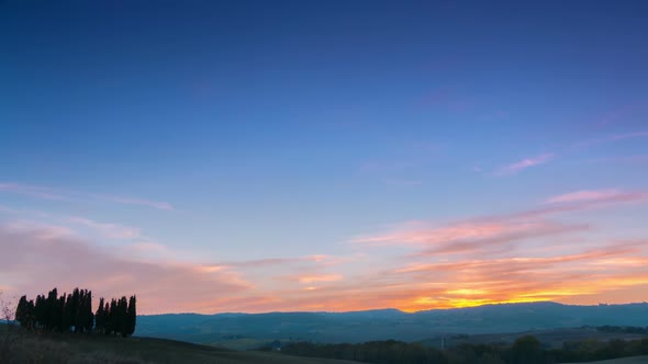 Sunset Over Tuscany 2