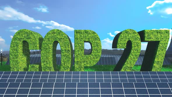 COP 27 Nature Concept