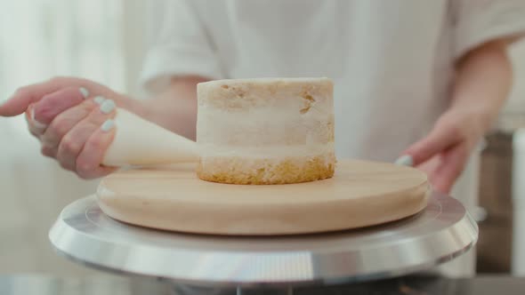 The Pastry Chef Turns the Table and Smears the Cake with Delicious Whipped Cream